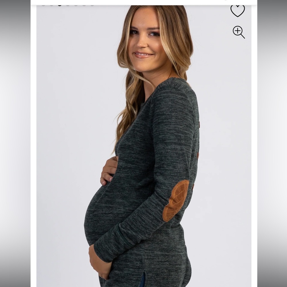 PinkBlush maternity shirt Tan Size S